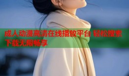 成人动漫高清在线播放平台 轻松搜索下载无限畅享
