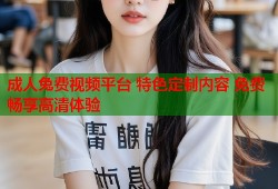 成人兔费视频平台 特色定制内容 免费畅享高清体验