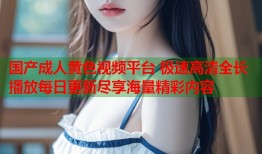国产成人黄色视频平台 极速高清全长播放每日更新尽享海量精彩内容