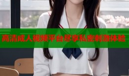 高清成人视频平台尽享私密刺激体验