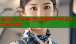 高清成人公开视频在线观看平台尽享无限精彩体验