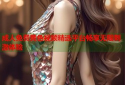 成人免费黄色视频精选平台畅享无限刺激体验