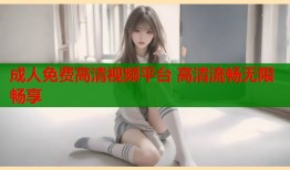 成人免费高清视频平台 高清流畅无限畅享