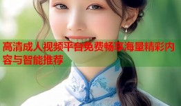 高清成人视频平台免费畅享海量精彩内容与智能推荐