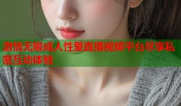 激情无限成人性爱直播视频平台尽享私密互动体验