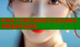 欧美成人性爱在线视频平台高清流畅免费看直播互动体验