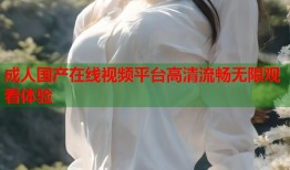 成人国产在线视频平台高清流畅无限观看体验