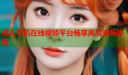 成人手机在线视频平台畅享高清流畅体验