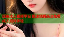 淫色成人视频平台 极速观看高清免费成人短片体验