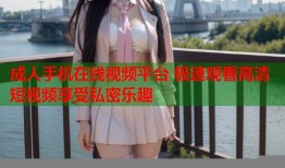 成人手机在线视频平台 极速观看高清短视频享受私密乐趣