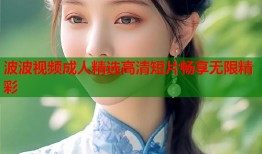 波波视频成人精选高清短片畅享无限精彩