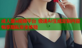 成人爱a视频平台 极速AI生成定制内容畅享隐私安全体验